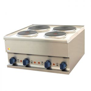Električni štednjak sa 4 ploče 600x600x310mm